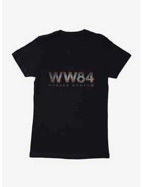 DC Comics Wonder Woman 1984 Bold Striped Logo Womens T-Shirt, , hi-res