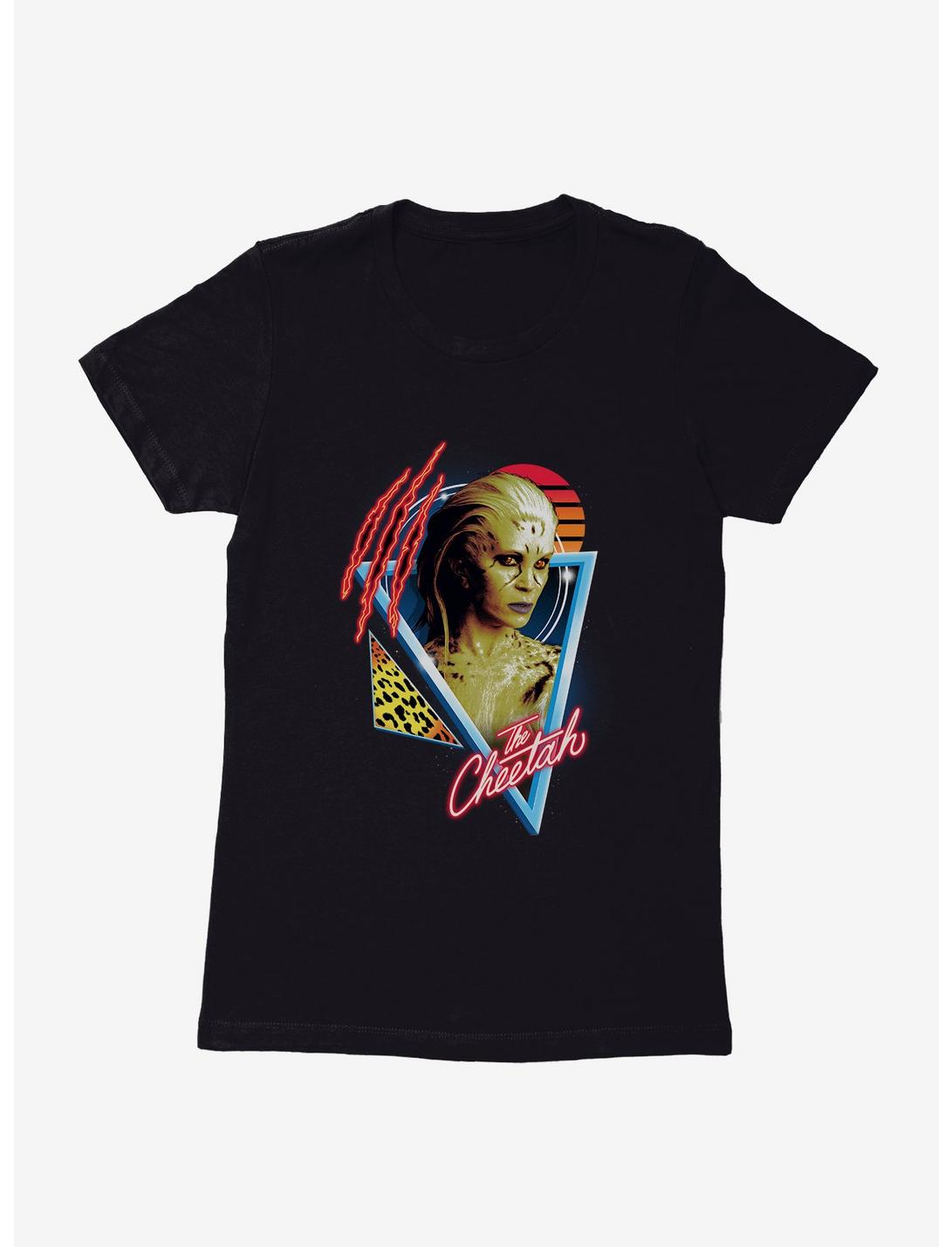 DC Comics Wonder Woman 1984 Geometric Cheetah Womens T-Shirt, BLACK, hi-res