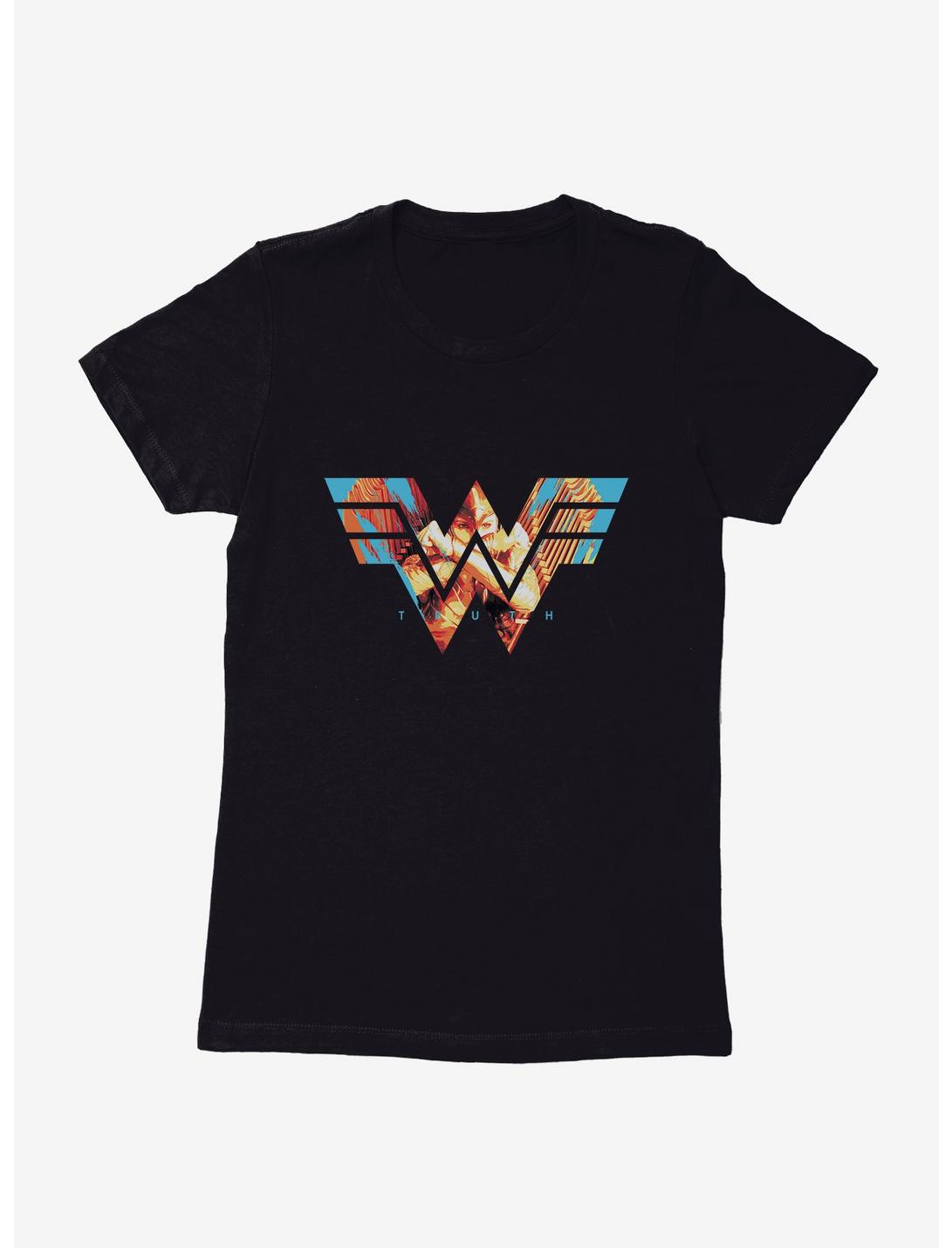 DC Comics Wonder Woman 1984 Golden Flight Womens T-Shirt, BLACK, hi-res