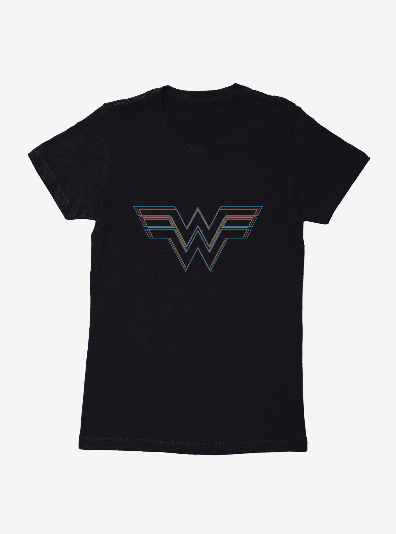 DC Comics Wonder Woman 1984 Linear Logo Womens T-Shirt | BoxLunch