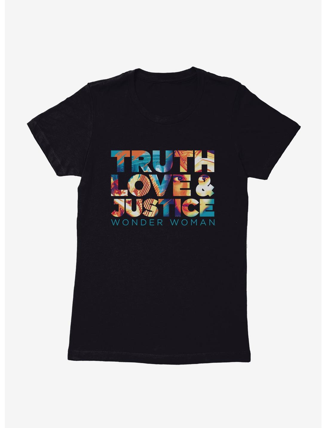 DC Comics Wonder Woman 1984 Truth, Love, And Justice Womens T-Shirt, , hi-res