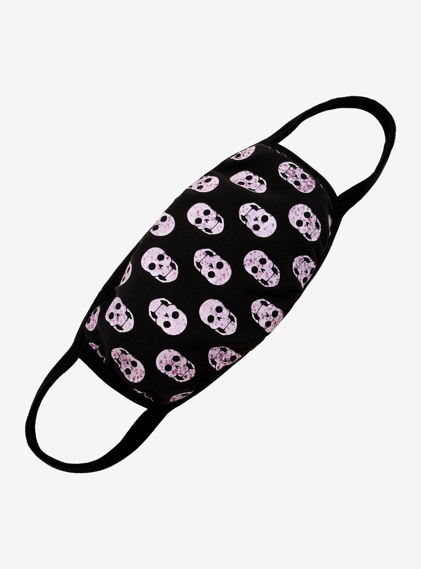 Skull Glow-In-The-Dark Fashion Face Mask, , hi-res