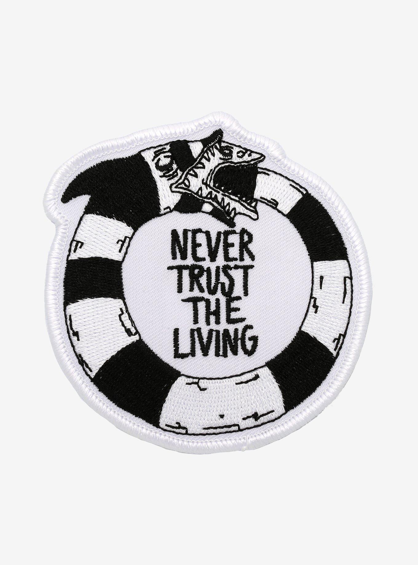 Beetlejuice Sandworm Never Trust The Living Patch | Hot Topic
