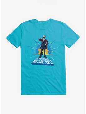 Doctor Who Twelfth Doctor I Save People Cartoon T-Shirt, , hi-res
