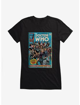 Doctor Who Cross Time Companion Caper Comic Girls T-Shirt, , hi-res