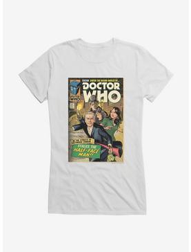 Doctor Who Half Face Man Comic Girls T-Shirt, , hi-res