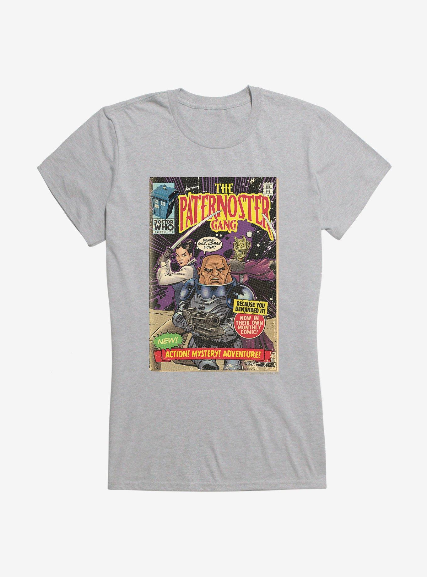 Doctor Who Paternoster Gang Comic Girls T-Shirt, , hi-res