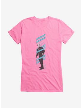 Doctor Who Thirteenth Doctor Graham More Than DNA Girls T-Shirt, CHARITY PINK, hi-res