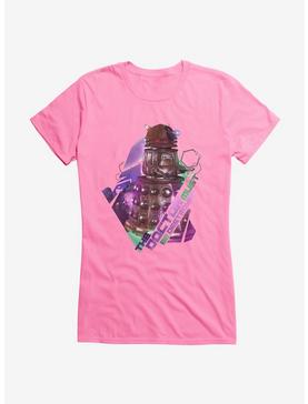 Doctor Who Thirteenth Doctor Dalek Destruction Girls T-Shirt, CHARITY PINK, hi-res