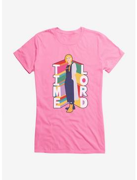 Doctor Who Thirteenth Doctor Time Lord Bold Girls T-Shirt, CHARITY PINK, hi-res