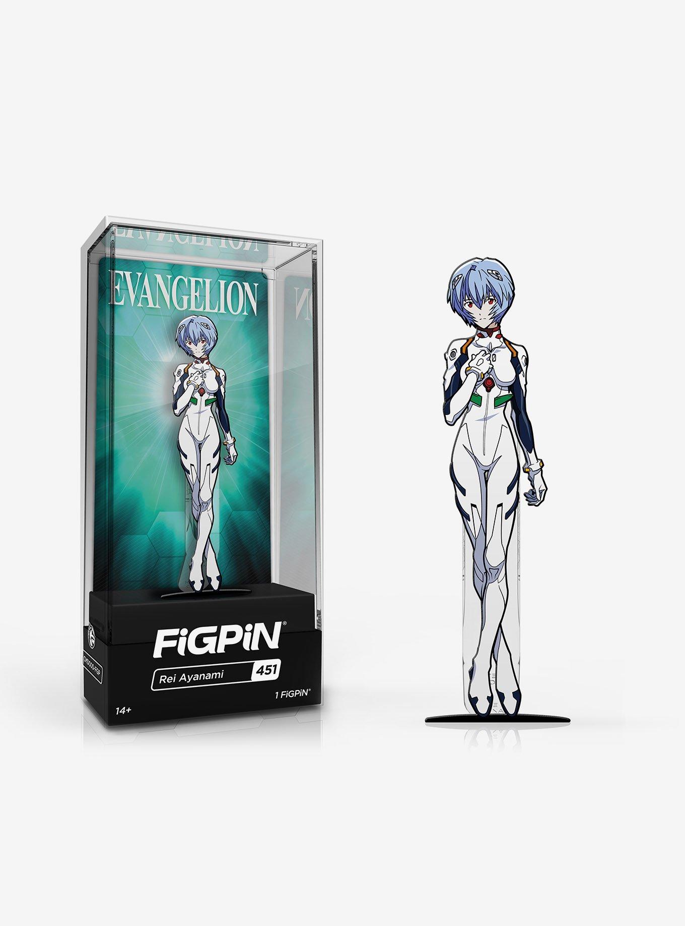 FiGPiN Neon Genesis Evangelion Rei Ayanami Plugsuit Collectible Enamel Pin, , hi-res