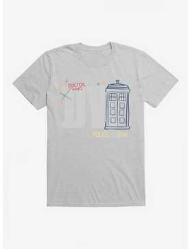 Doctor Who Thirteenth Doctor TARDIS Sketch T-Shirt, , hi-res