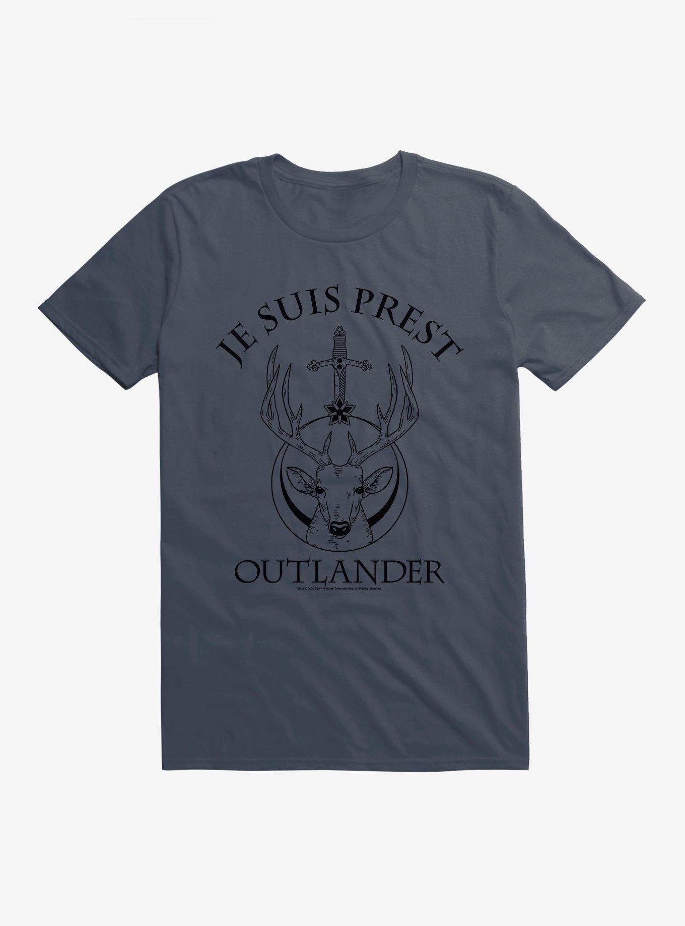 Outlander Crest Logo T-shirt, LAKE, hi-res