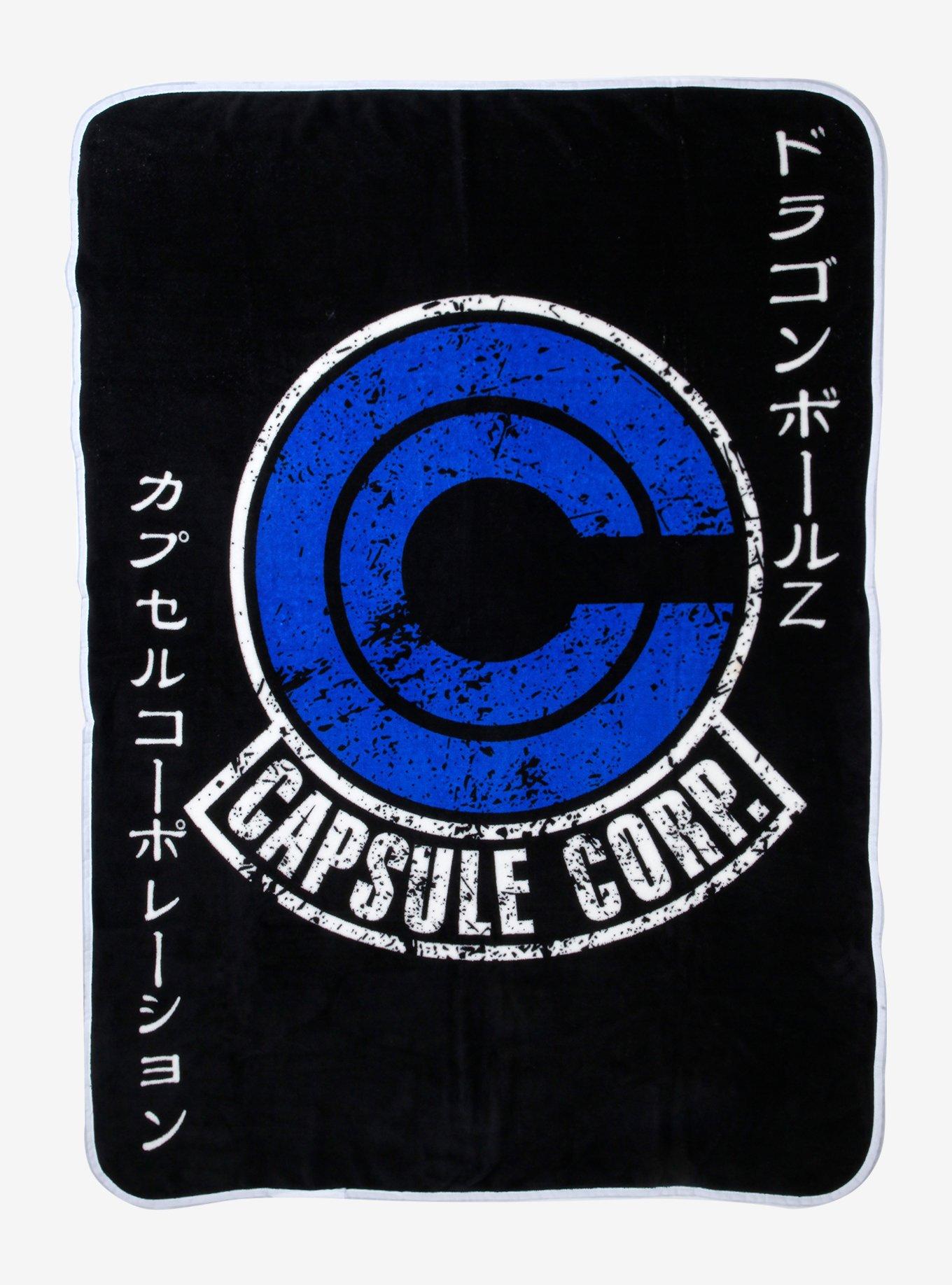 Dragon Ball Z Capsule Corp. Throw Blanket, , hi-res
