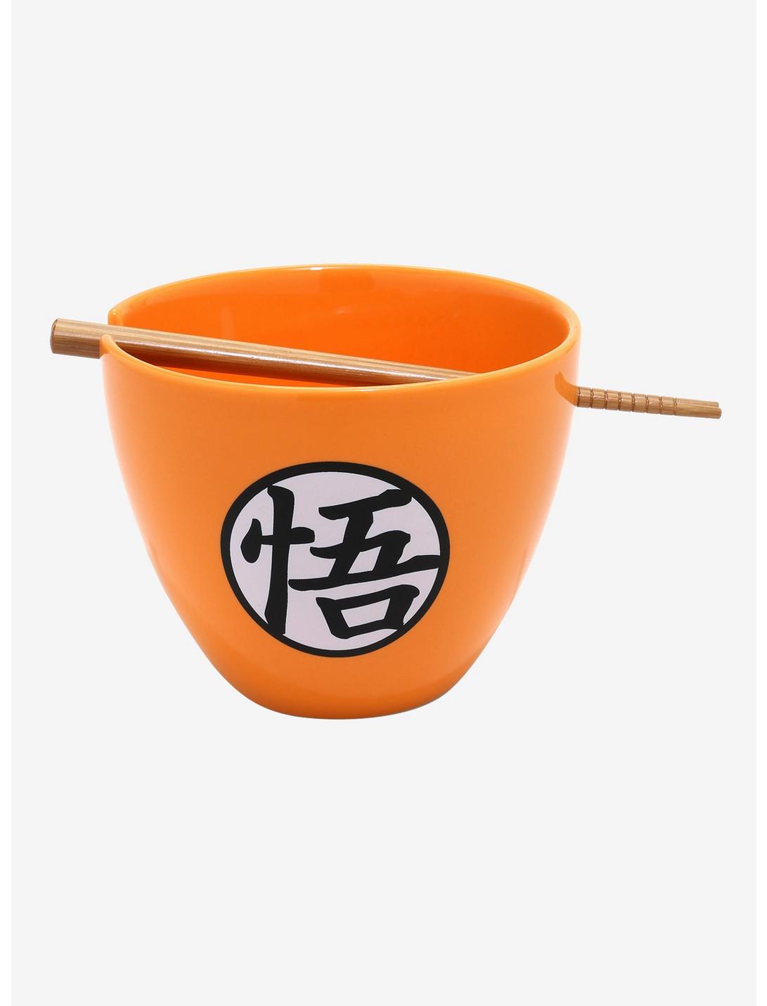 Dragon Ball Super Goku Kanji Ramen Bowl With Chopsticks, , hi-res