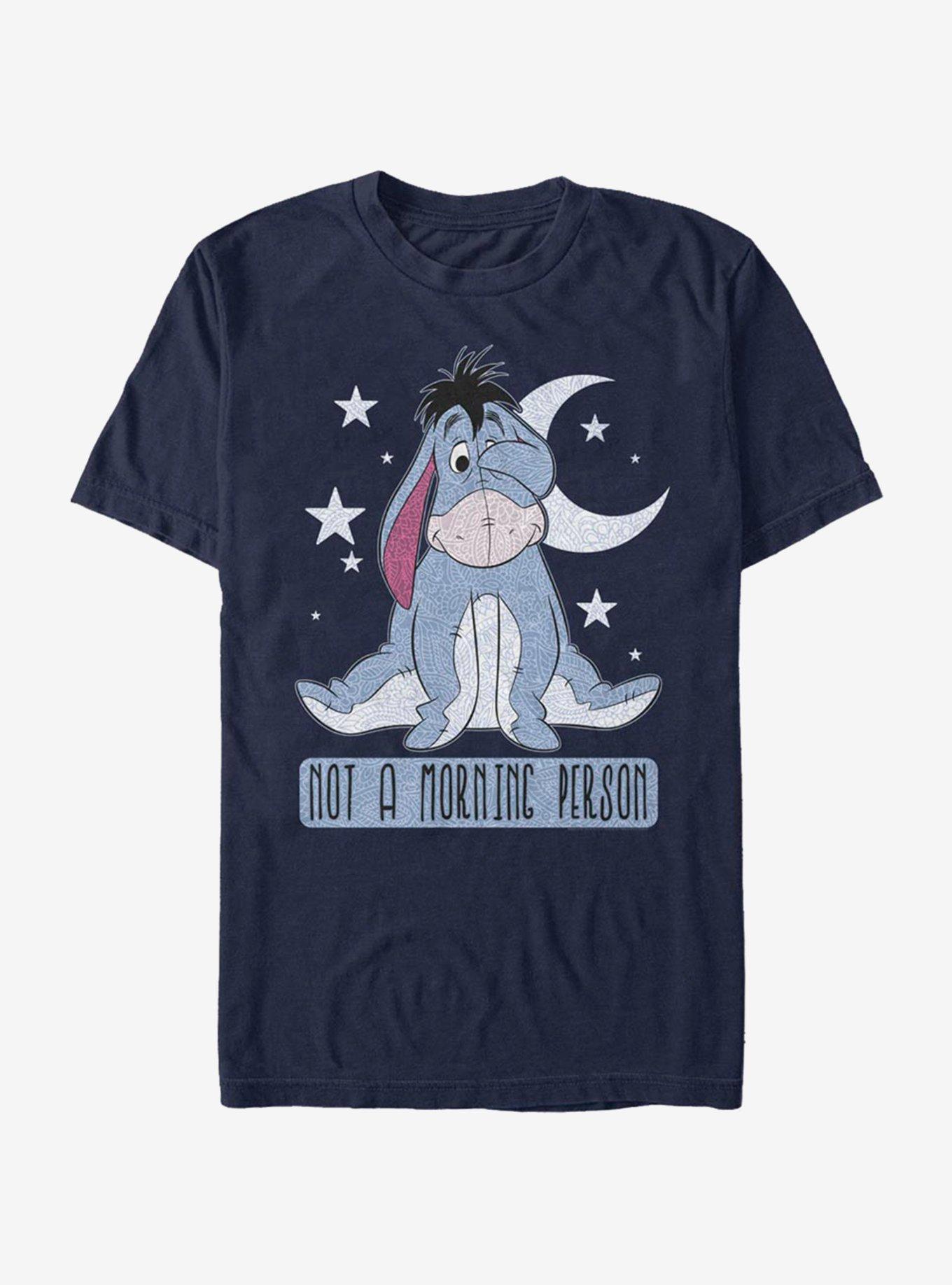 Disney Winnie The Pooh Eeyore Not Morning T-Shirt, , hi-res