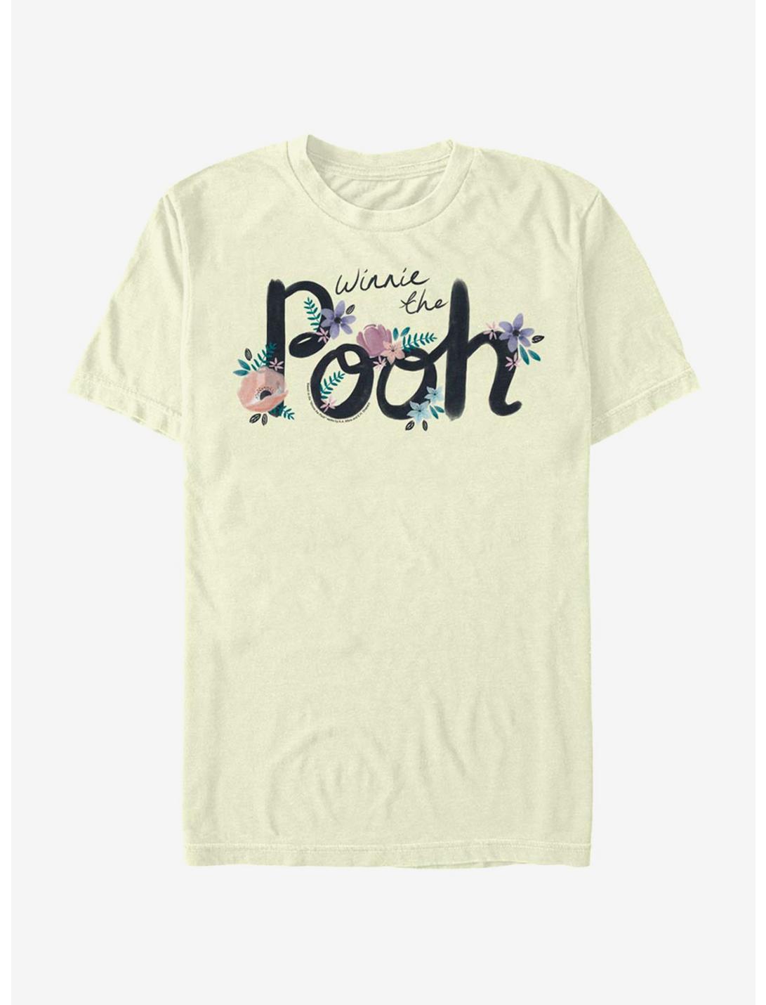 Disney Winnie The Pooh Name Art T-Shirt, NATURAL, hi-res