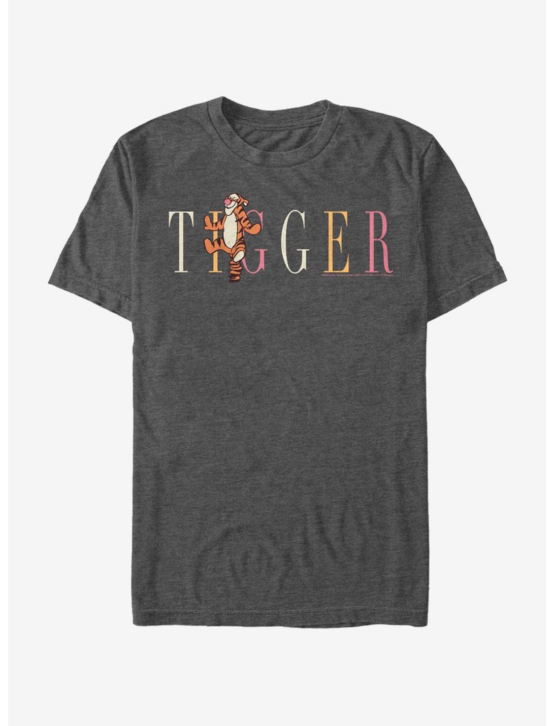 Disney Winnie The Pooh Tigger Fashion T-Shirt, CHAR HTR, hi-res