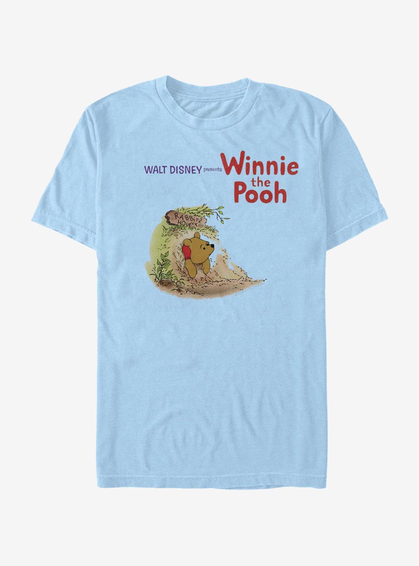 Disney Winnie The Pooh Winnie The Pooh Vintage T-Shirt, LT BLUE, hi-res