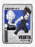 Dragon Ball Z Vegeta Throw Blanket, , hi-res