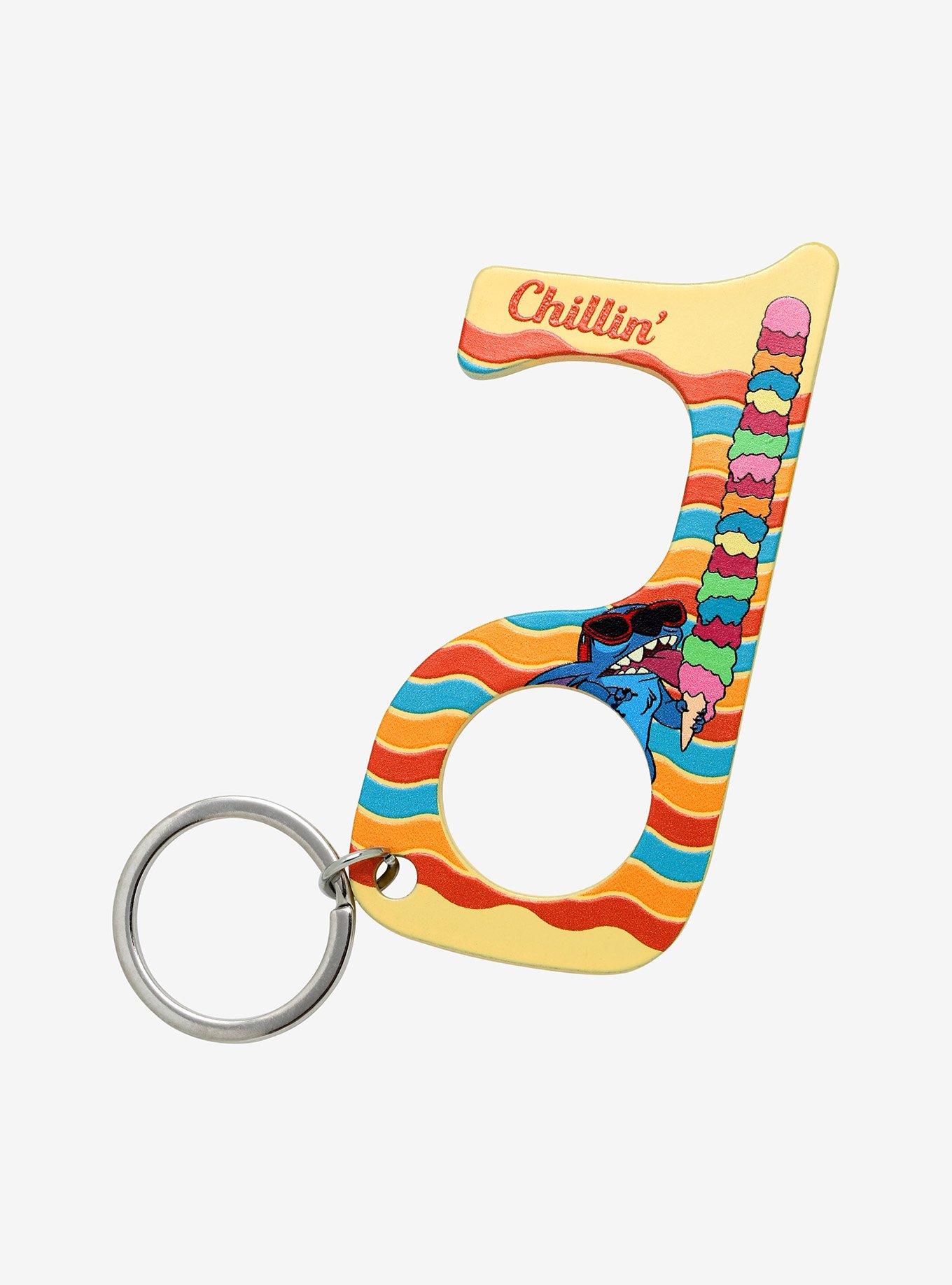 Disney Lilo & Stitch Ice Cream Touch Tool Keychain, , hi-res