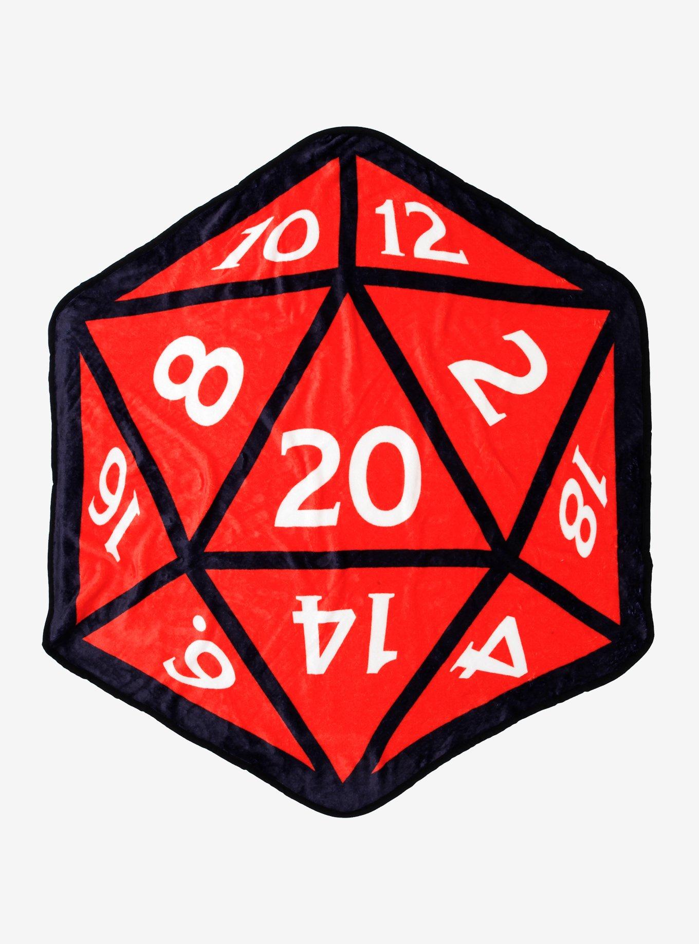 Dungeons & Dragons D20 Throw Blanket, , hi-res