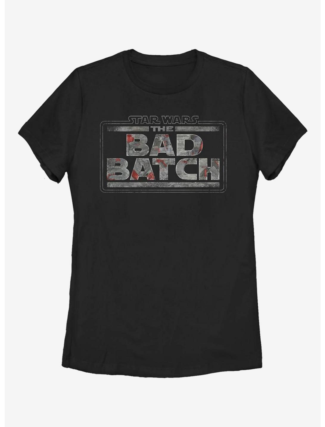 Star Wars The Bad Batch Logo Women's T-Shirt, BLACK, hi-res