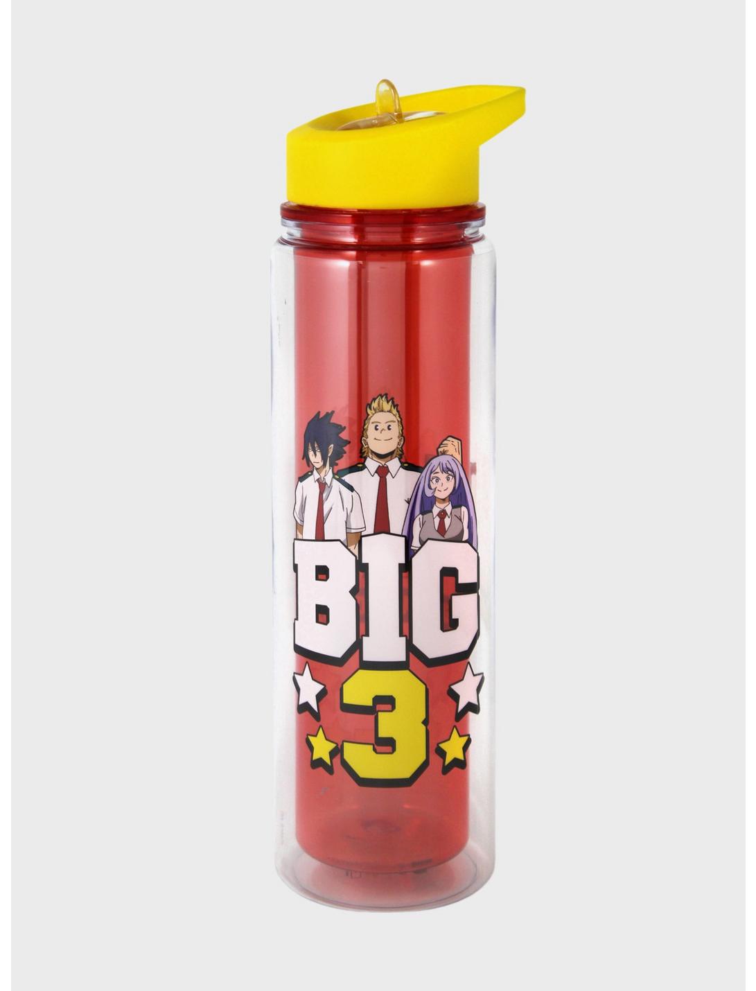 My Hero Academia The Big 3 Water Bottle, , hi-res