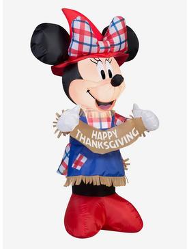 Plus Size Disney Minnie Mouse Scarecrow Airblown, , hi-res