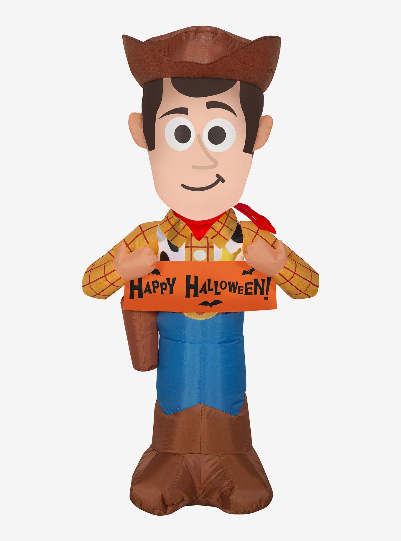 Disney Pixar Toy Story Woody Halloween Inflatable Décor, , hi-res