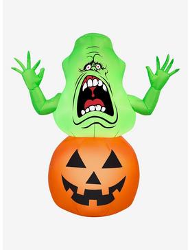 Ghostbusters Slimer On Pumpkin Inflatable Décor, , hi-res