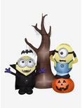 Minions With Tree Halloween Inflatable Décor, , hi-res