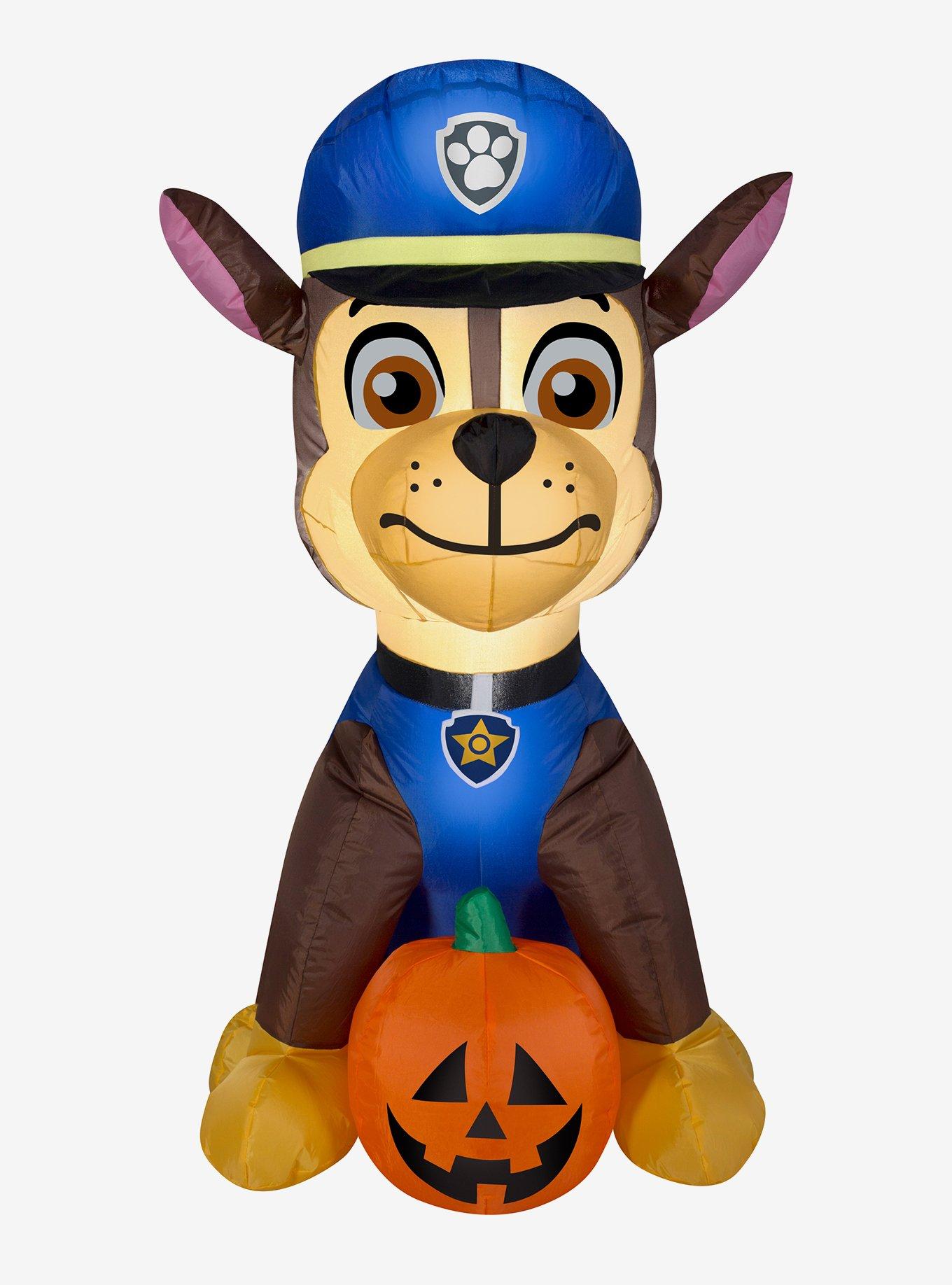 Nickelodeon Paw Patrol Chase Pumpkin Inflatable Décor, , hi-res