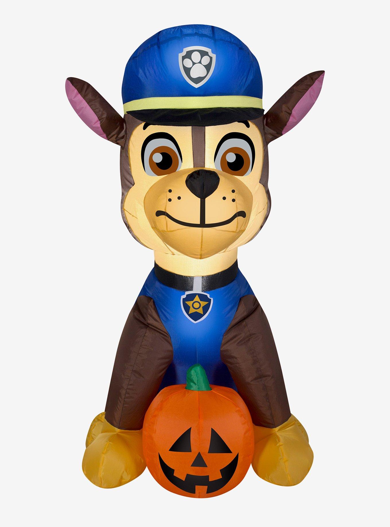 Nickelodeon Paw Patrol Chase Pumpkin Inflatable Décor, , hi-res