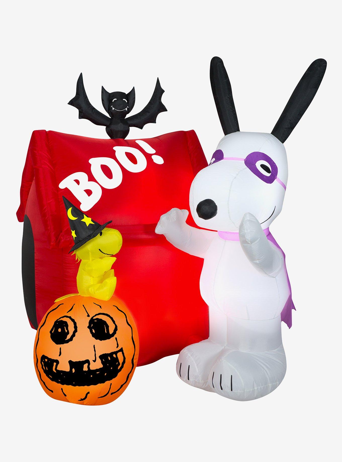 Peanuts Snoopy Halloween House Airblown | Hot Topic