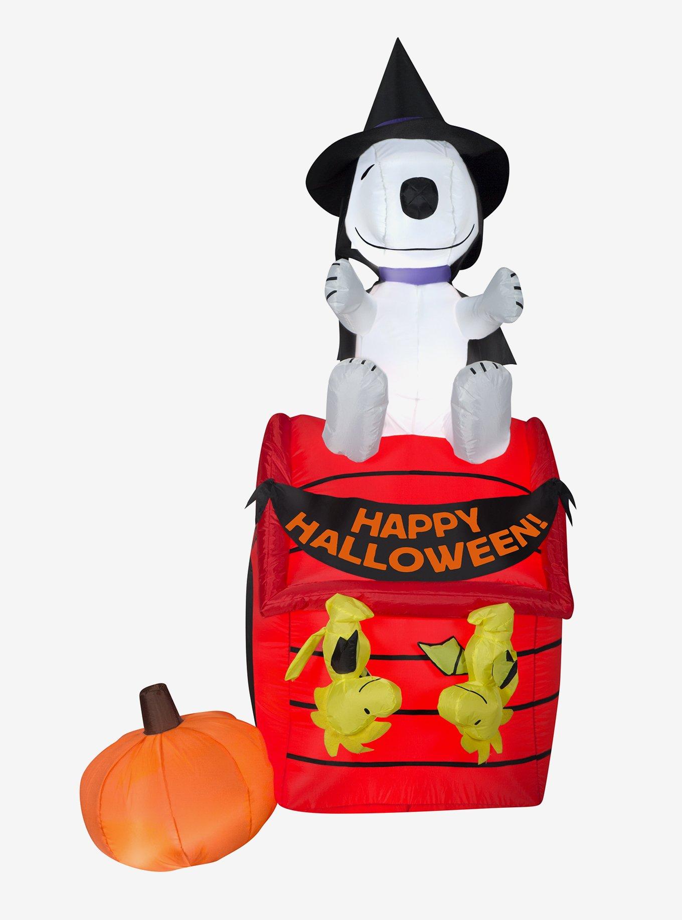 Peanuts Snoopy Happy Halloween House Airblown, , hi-res