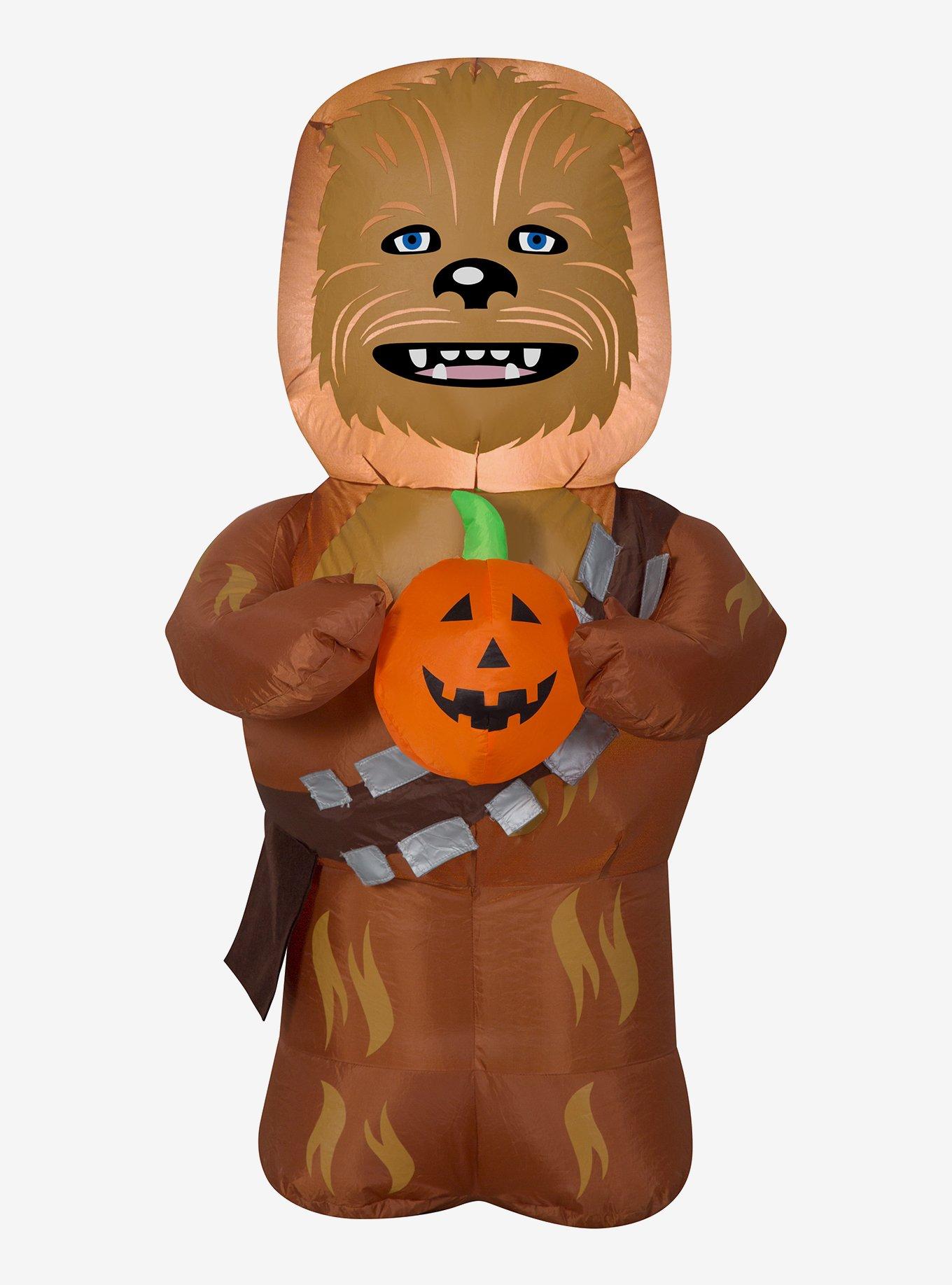 Star Wars Chewbacca With Pumpkin Airblown, , hi-res