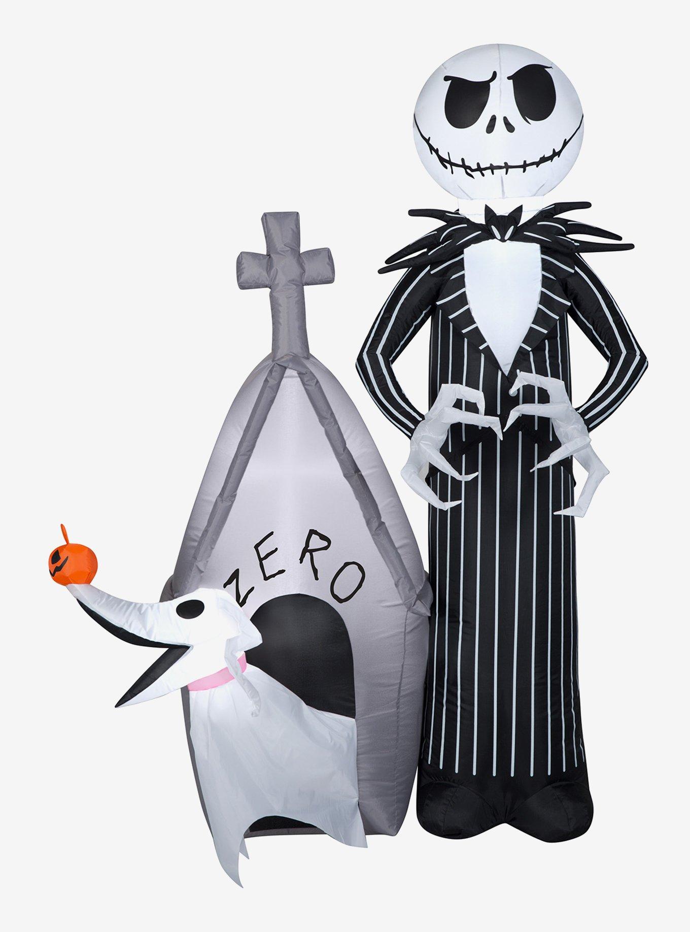 The Nightmare Before Christmas Jack And Zero House Airblown, , hi-res