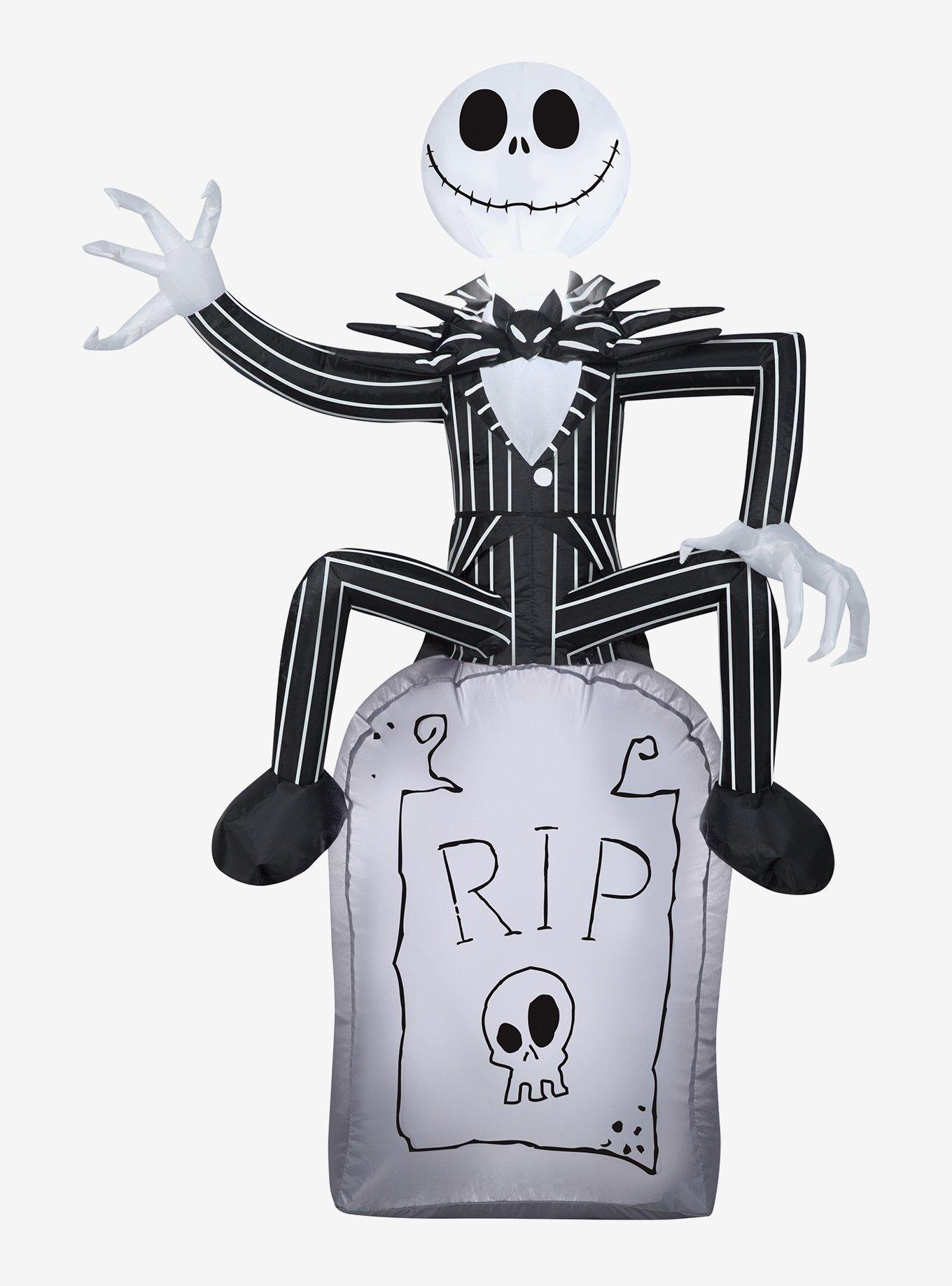 The Nightmare Before Christmas Jack Skellington Tombstone Airblown, , hi-res