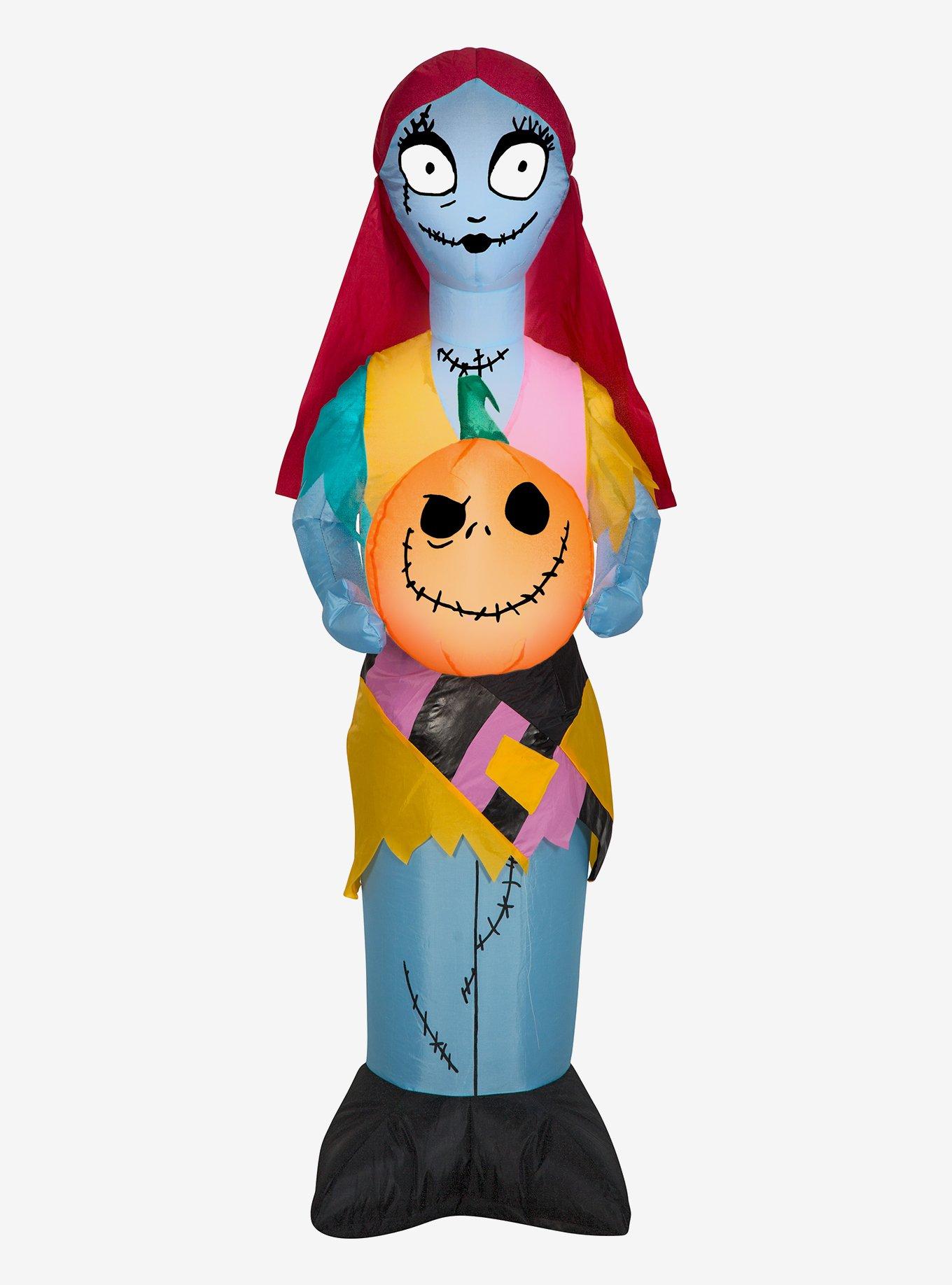 The Nightmare Before Christmas Sally With Pumpkin Airblown, , hi-res
