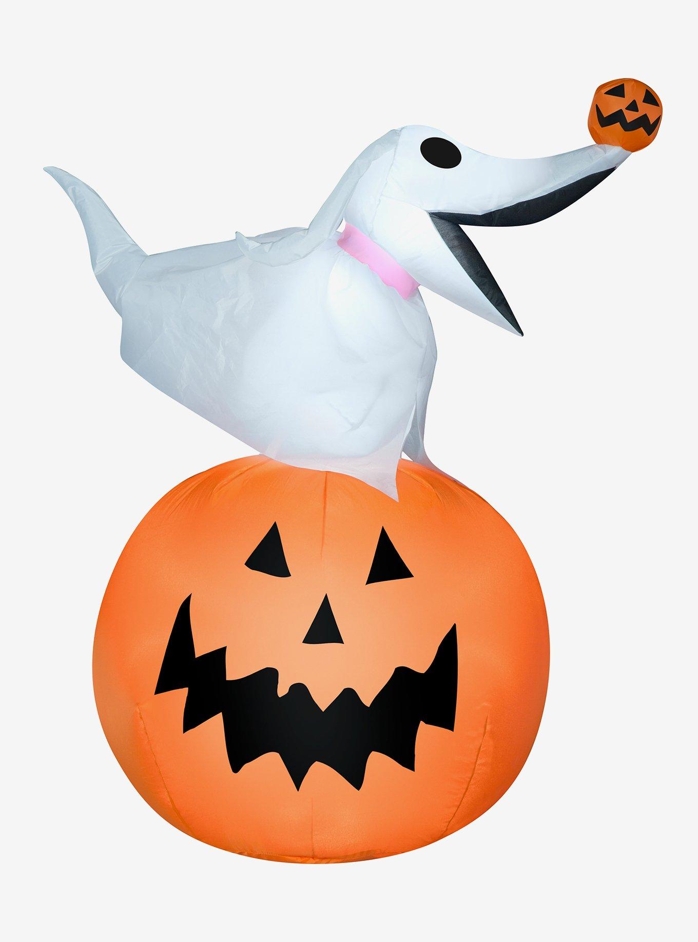 The Nightmare Before Christmas Zero On Pumpkin Airblown, , hi-res