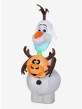 Disney Frozen Olaf And Sven With Pumpkin Airblown, , hi-res