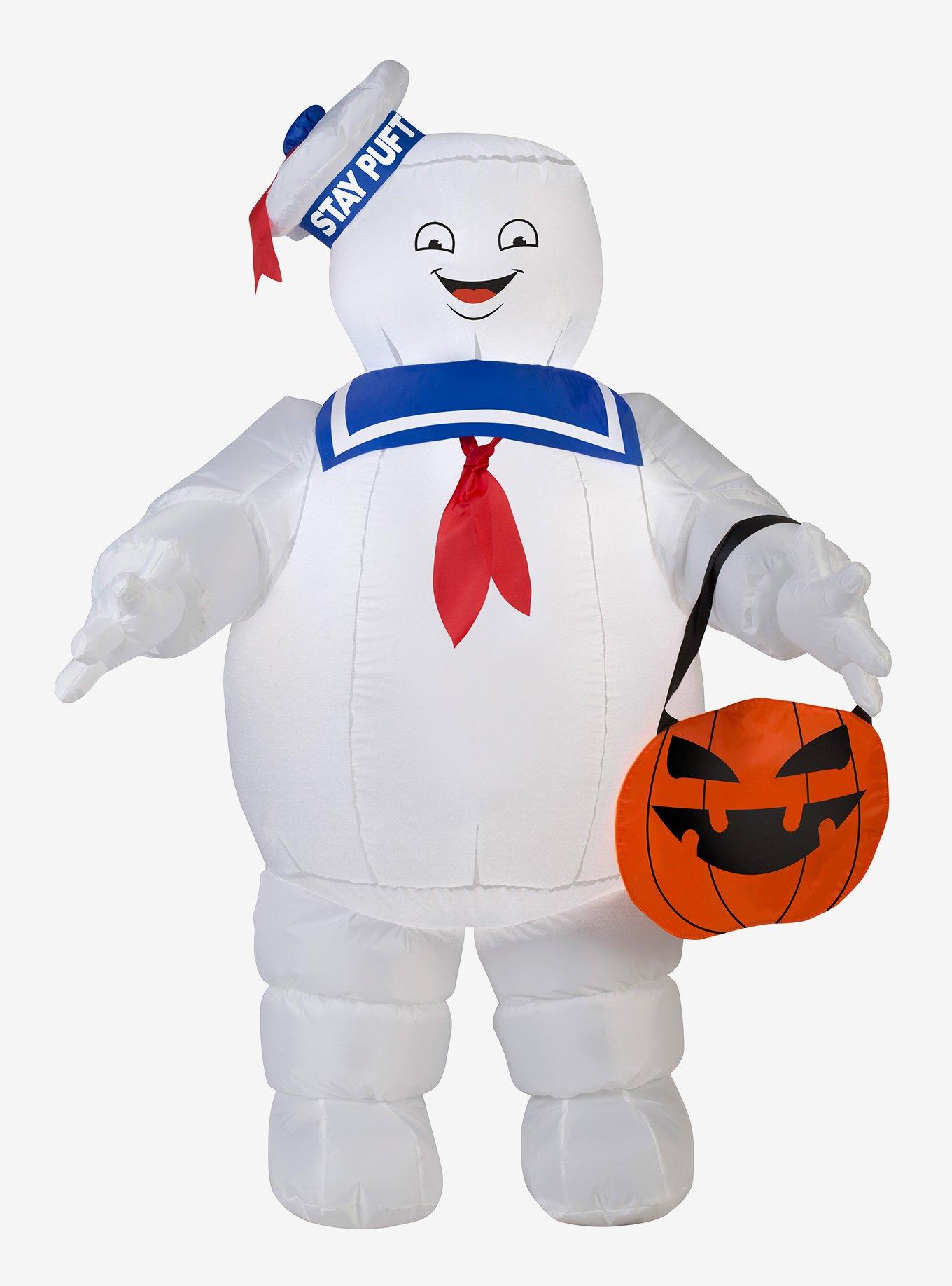 Ghostbusters Stay Puft With Pumpkin Tote Inflatable D&eacute;cor, , hi-res