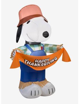Peanuts Snoopy Thanksgiving Banner Inflatable Décor, , hi-res