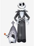 The Nightmare Before Christmas Jack And Zero Giant Inflatable Décor, , hi-res