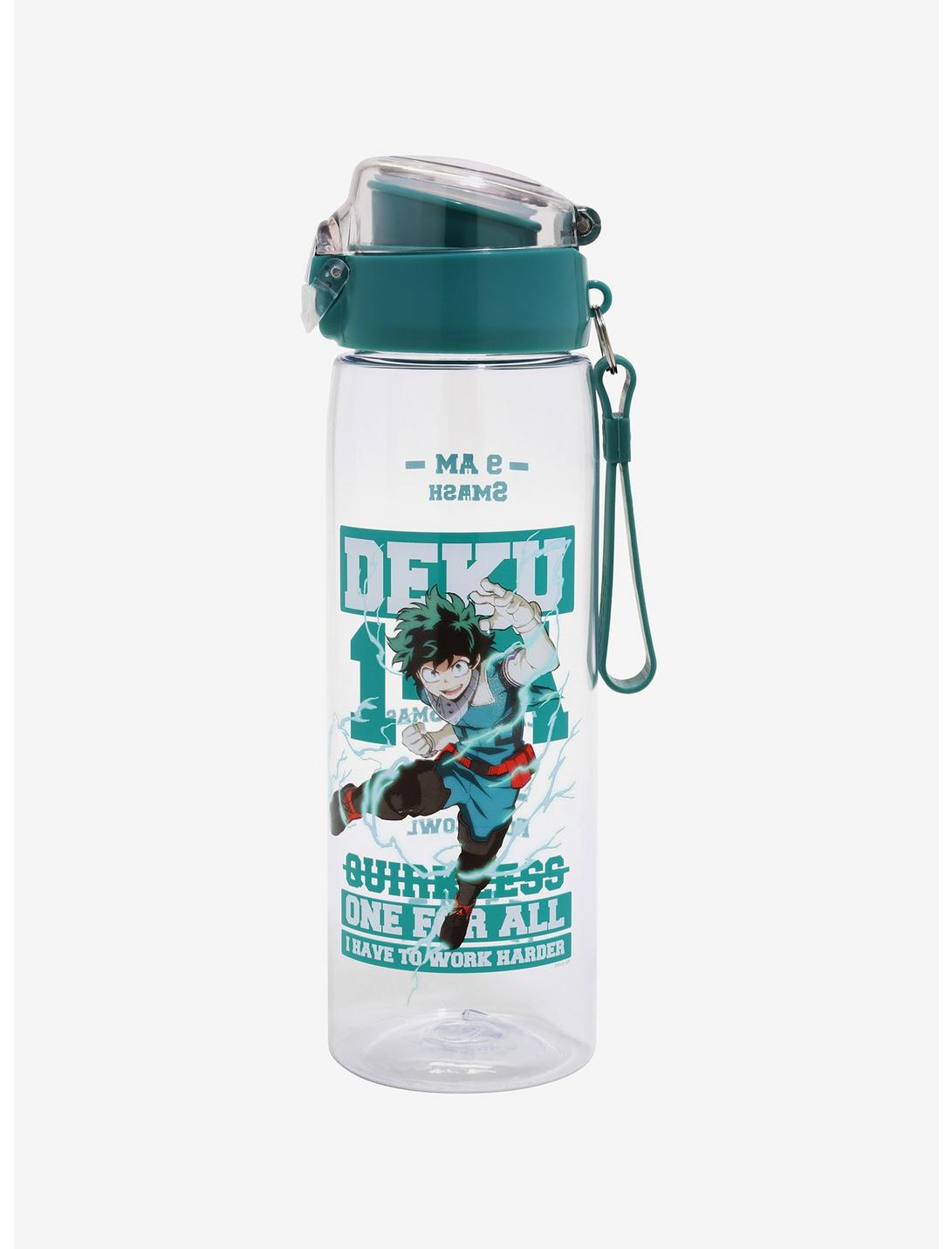 My Hero Academia Deku Hydration Tracking Water Bottle, , hi-res