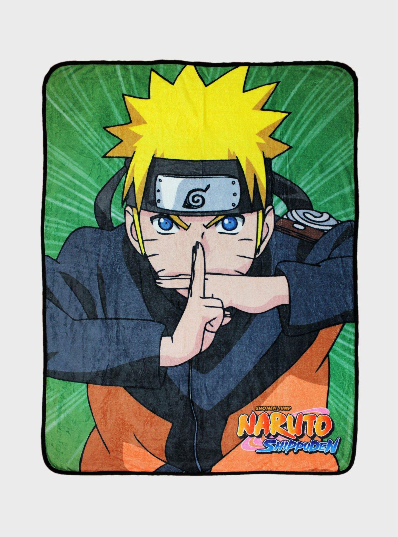 Naruto Shippuden The Shadow Clone Justu Throw Blanket