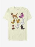 Disney Channel Disney Cats Grid T-Shirt, , hi-res