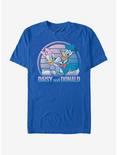 Disney Donald Duck & Daisy Duck Pastel Graphic T-Shirt, ROYAL, hi-res