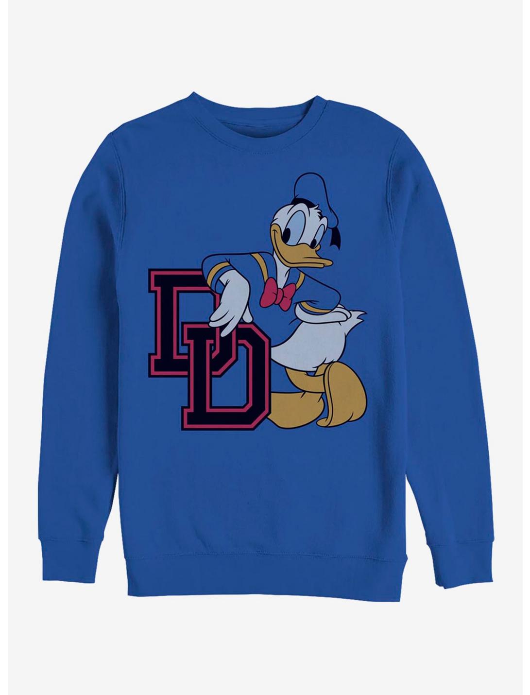 Disney Donald Duck Donald College DD Sweatshirt | Hot Topic